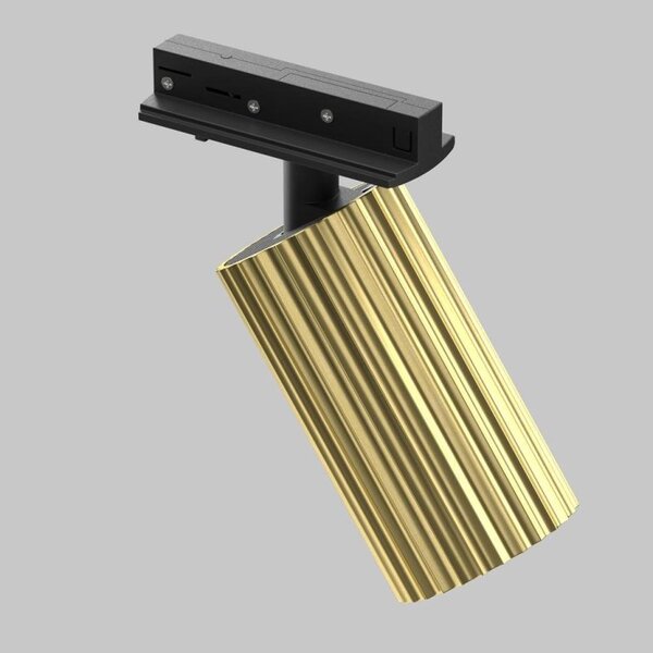 Maytoni Reflektorové LED svítidlo CALIPSO 1xGU10 pro 1F systém UNITY, v. 10 cm Barva: Zlatá