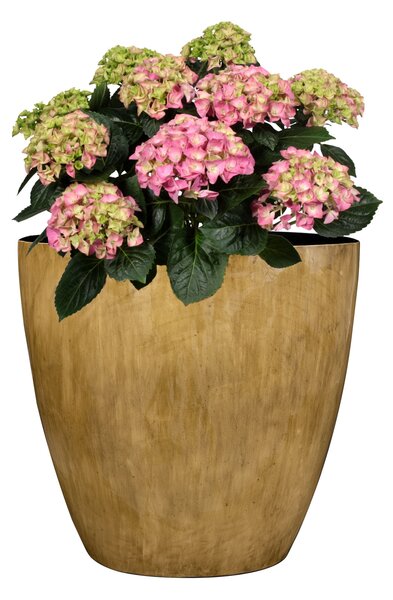 Ter Steege Váza široká Babet camel D38x16 H38