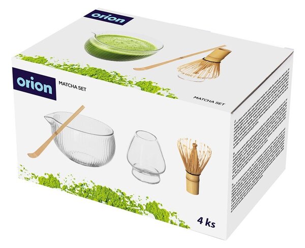 Skleněný matcha set – Orion