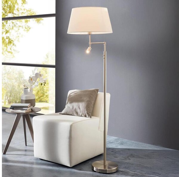 Eglo/Edi Light 55961 - LED Stojací lampa SANTANDER 1xE27/11W/230V + LED/2,3W