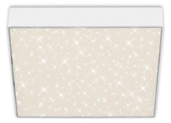 Briloner 7077-416 - LED Stropní svítidlo STAR SKY LED/16W/230V 21x21 cm bílá