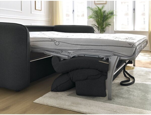 Černá pohovka 216 cm Achille – Bobochic Paris
