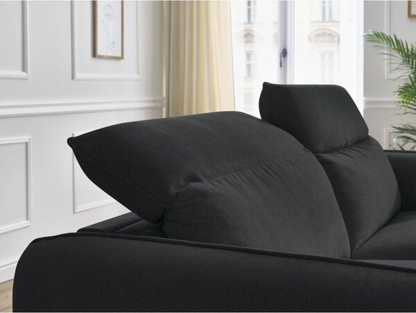 Černá pohovka 216 cm Achille – Bobochic Paris