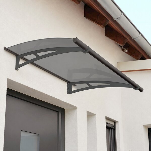 Palram Vchodová stříška Antracit Aquila 150 cm grey/šedé plexi