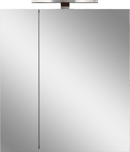 Šedá koupelnová skříňka 60x71 cm – Germania