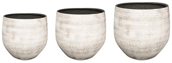 Ter Steege Sada 3 květináčů Ciana concrete rust D50 H45