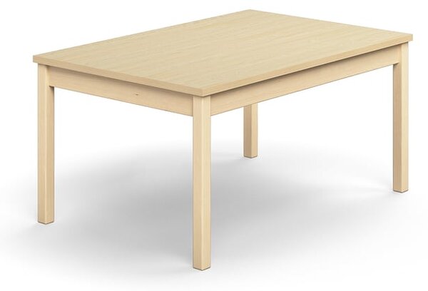 AJ Produkty Stůl DECIBEL, 1200x800x590 mm, akustická HPL deska, bříza
