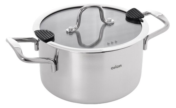 Nerezový kastrol s pokličkou 6,2 l Venice – Orion