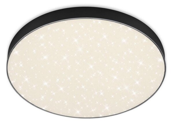 Briloner 7075-415 - LED Stropní svítidlo STAR SKY LED/24,5W/230V pr. 38 cm černá
