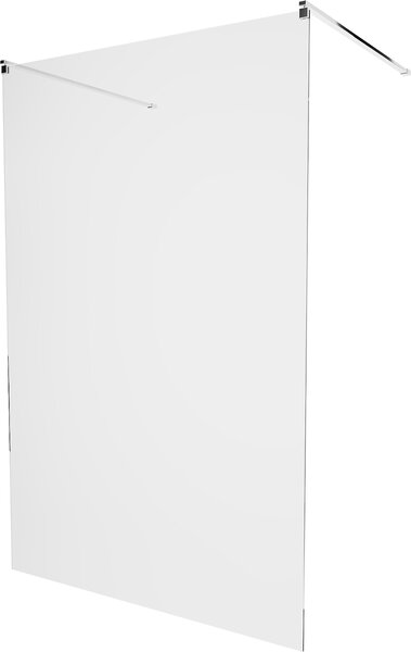 MEXEN - Kioto zástěna sprchová samostatně stojící 100 x 200 cm, transparentní 8 mm, chrom - 800-100-002-01-00