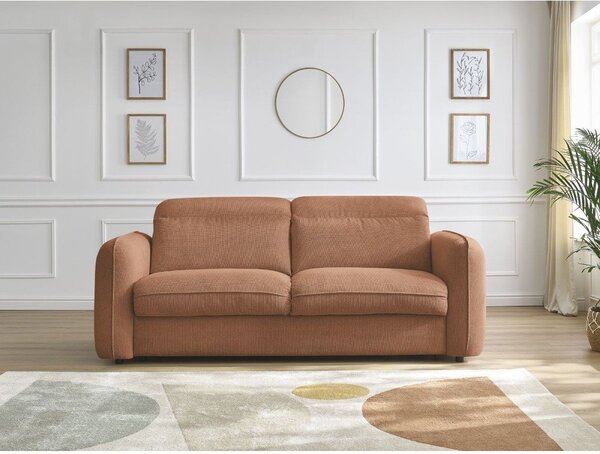 Oranžová pohovka 216 cm Achille – Bobochic Paris