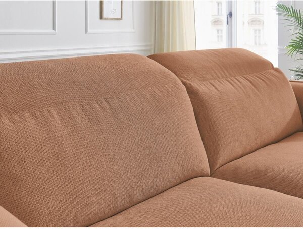 Oranžová pohovka 216 cm Achille – Bobochic Paris