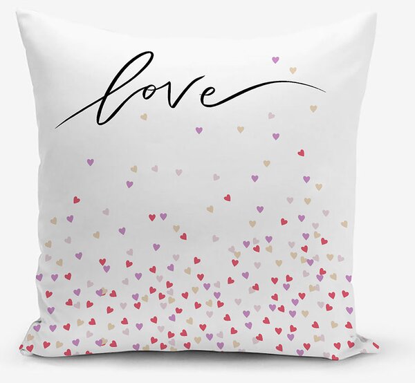 XPOSE® Set povlaků na polštář LOVE 40x40 cm - set 5ks