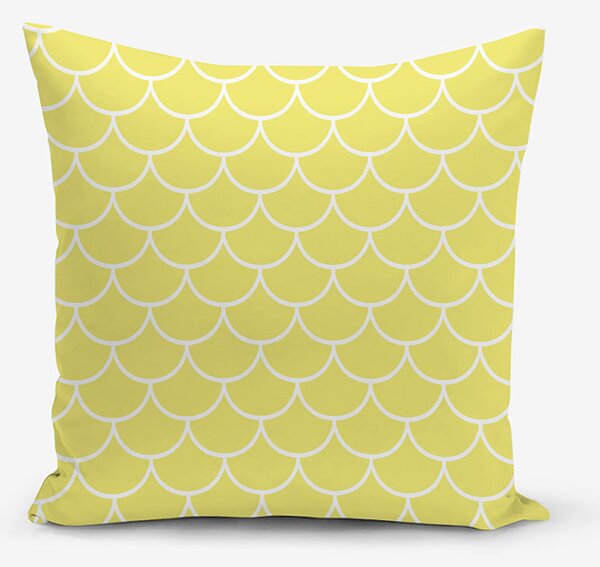 XPOSE® Set povlaků na polštář LEMON 40x40 cm - set 4ks