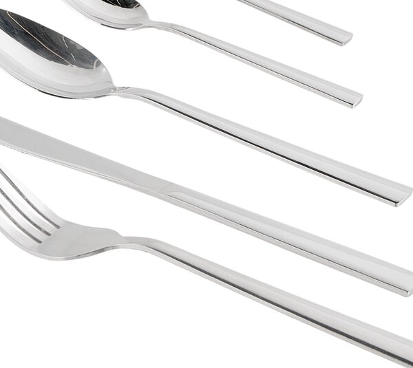 60dílná sada příborů PENNE Stříbrná