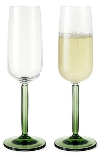 Skleničky v sadě 2 ks na sekt 240 ml Hammershøi – Kähler Design