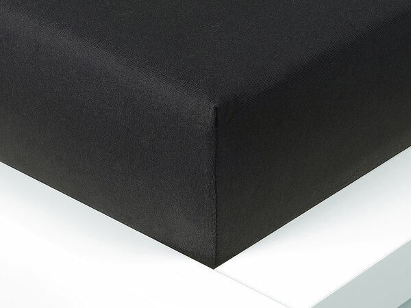XPOSE® Jersey prostěradlo Exclusive s lycrou - antracitové 180x200 cm