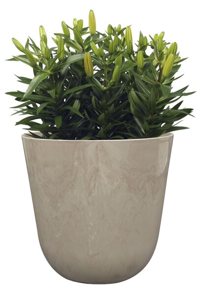 Ter Steege Květináč Palermo marble clay D27 H25