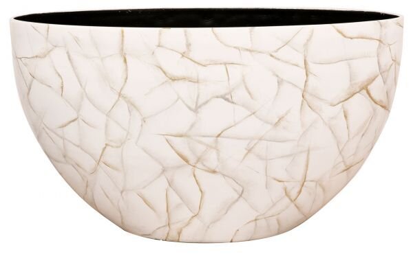 Ter Steege Váza široká Niene marble white D59x26 H35