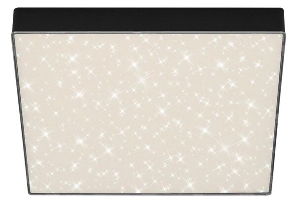 Briloner 7078-415 - LED Stropní svítidlo STAR SKY LED/21W/230V 28x28 cm černá