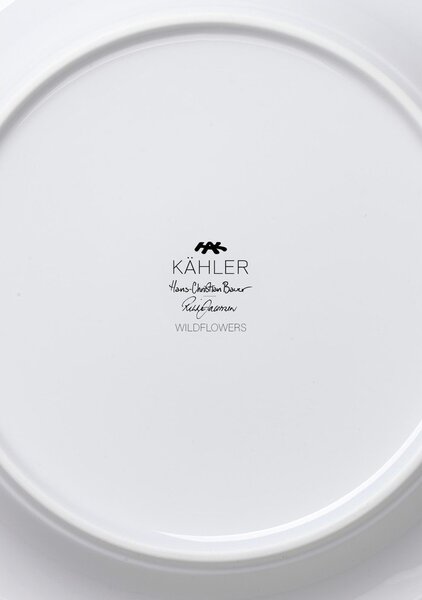 Bílý dezertní porcelánový talíř ø 22 cm Hammershøi Summer – Kähler Design