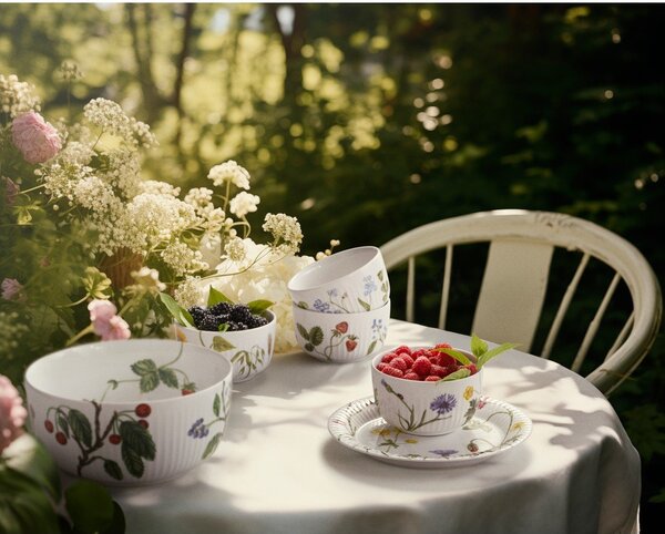 Bílý dezertní porcelánový talíř ø 22 cm Hammershøi Summer – Kähler Design