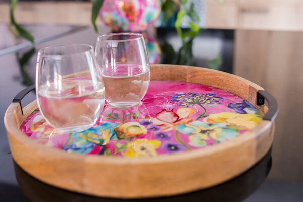 Ter Steege Podnos Fiesta fuchsia D35 H4