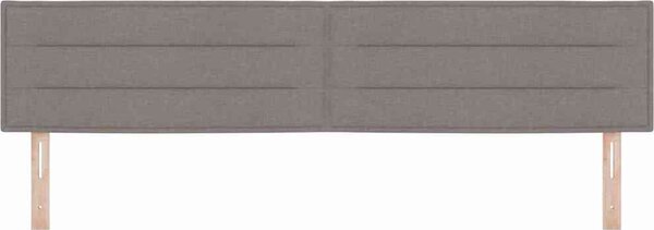 VidaXL Čelo postele 200 cm textil [42007038] Barva: Černý