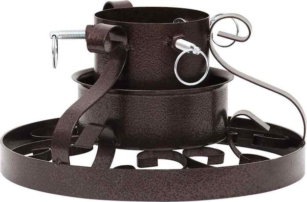 VidaXL Stojan na vánoční stromek 29 x 29 x 15,5 cm [331321] Barva: Černá