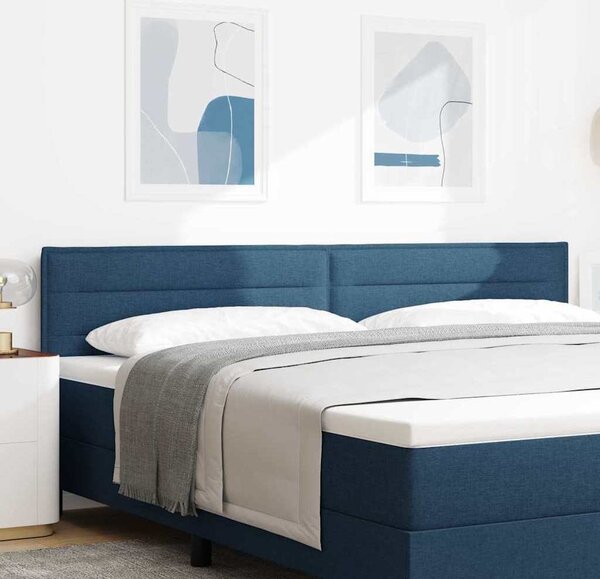 VidaXL Čelo postele 200 cm textil [42007038] Barva: Černý