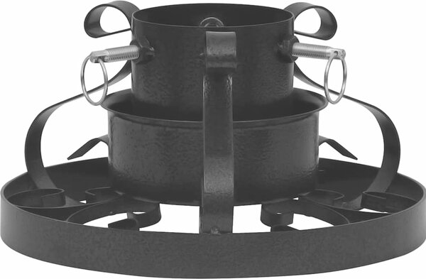 VidaXL Stojan na vánoční stromek 29 x 29 x 15,5 cm [331321] Barva: Černá