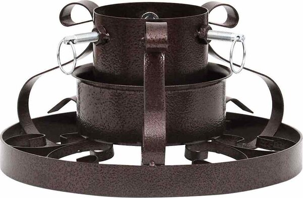 VidaXL Stojan na vánoční stromek 29 x 29 x 15,5 cm [331321] Barva: Černá