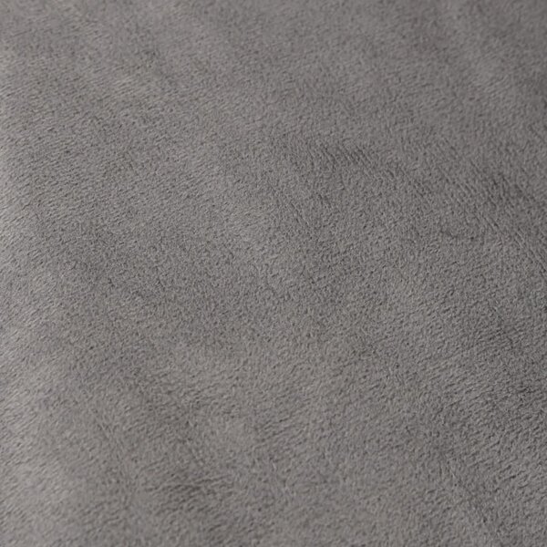 VidaXL Zátěžová deka s povlečením 122 x 183 cm 5 kg textil [3154883] Barva: Šedá