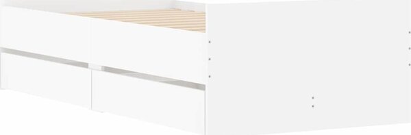 VidaXL Rám postele se zásuvkami 90 x 190 cm [3207378] Barva: dub sonoma