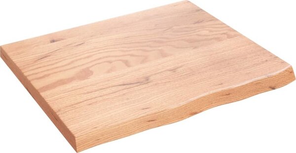 VidaXL Koupelnová deska 60x50x2 cm ošetřený masiv [3156011] Barva: Přírodní