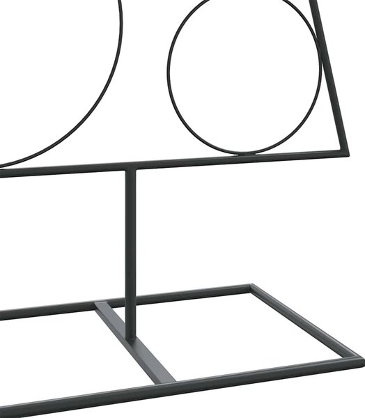 VidaXL Kovový vánoční stromeček pro dekorace 150 cm [4018957] Barva: Černá