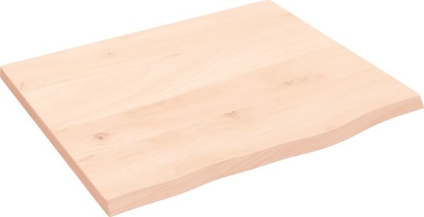 VidaXL Koupelnová deska 60x50x2 cm ošetřený masiv [3156011] Barva: Přírodní