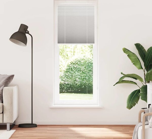 VidaXL Plisovaná roleta 70x200 cm Šířka látky 69,4 cm [4015205] Barva: světle šedá