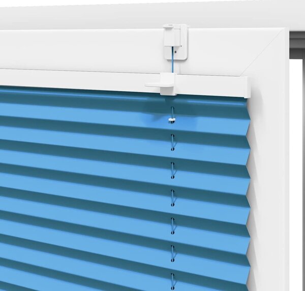 VidaXL Plisovaná roleta 70x200 cm Šířka látky 69,4 cm [4015205] Barva: světle šedá
