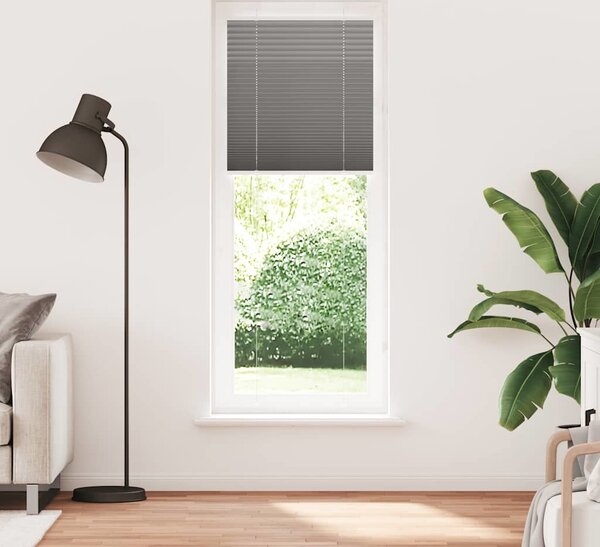 VidaXL Plisovaná roleta 70x200 cm Šířka látky 69,4 cm [4015205] Barva: světle šedá