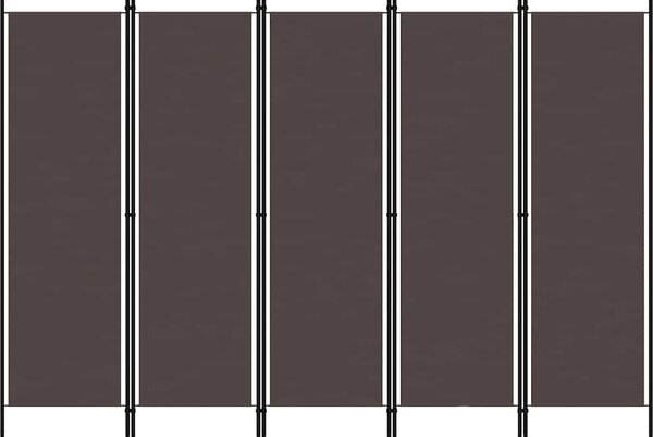 VidaXL 6dílný paraván 300 x 180 cm [42039196] Barva: Bílá