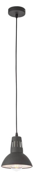 Redo 01-1279 - Lustr na lanku PEEP 1xE27/42W/230V pr. 16,5 cm černá