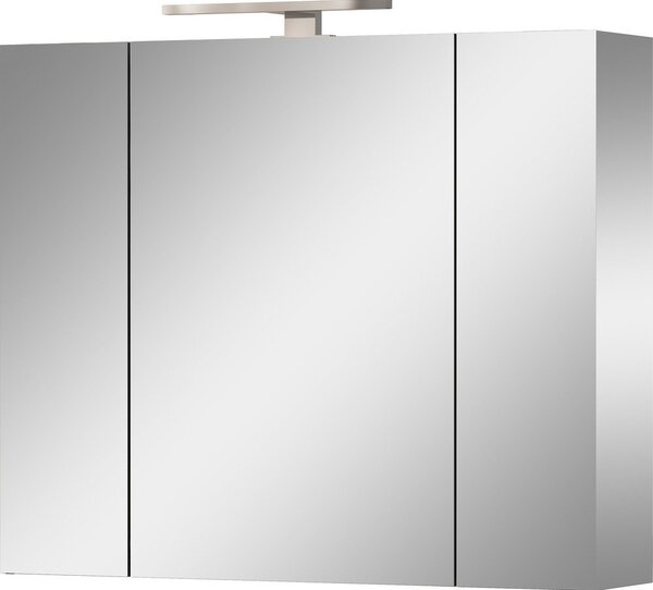 Šedá koupelnová skříňka 80x71 cm – Germania