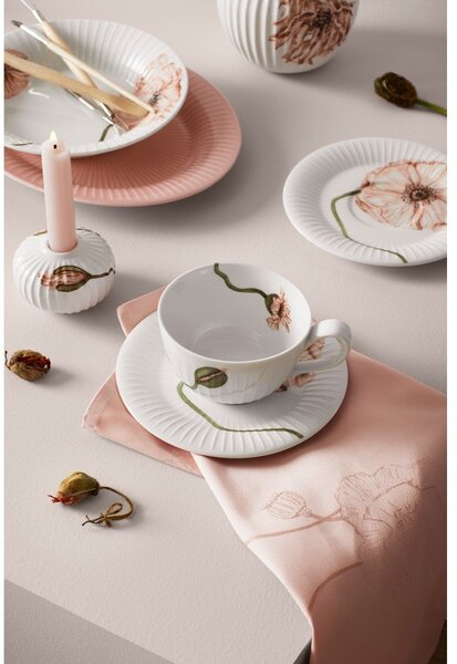 Bílý porcelánový šálek 380 ml Hammershøi Poppy – Kähler Design