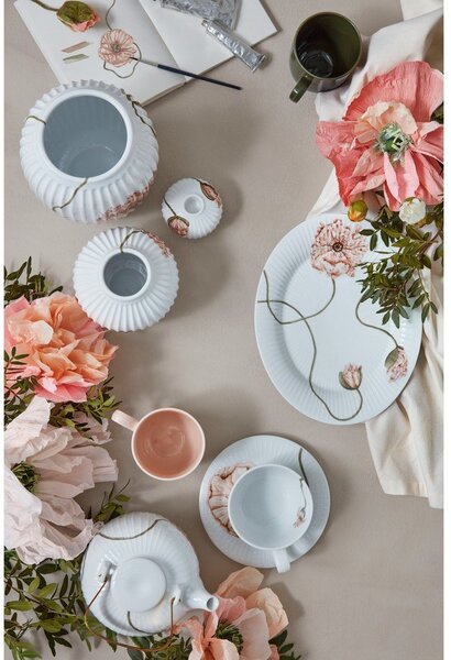 Bílý porcelánový šálek 380 ml Hammershøi Poppy – Kähler Design