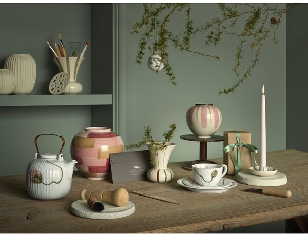 Bílý porcelánový šálek 380 ml Hammershøi Poppy – Kähler Design