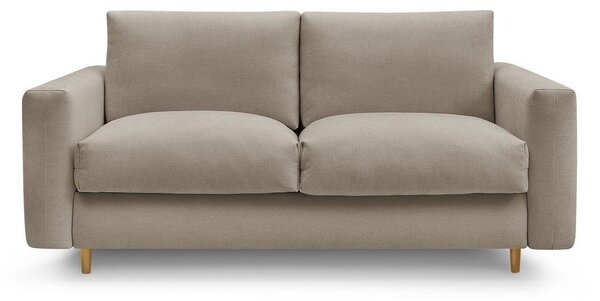 Taupe pohovka na každodenní spaní/rozkládací 200 cm Cocoone – Bobochic Paris