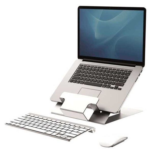 Stojan na notebook Fellowes Hylyft, stříbrná