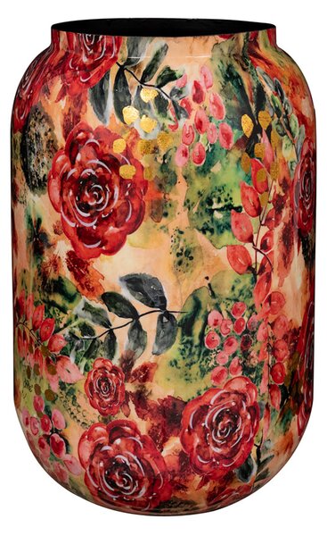 Ter Steege Váza Rose rouge D30 H42