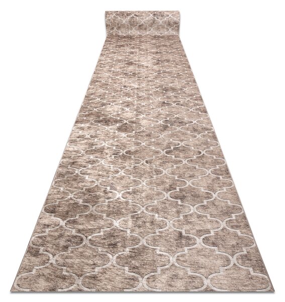 Makro Abra Běhoun pogumovaný PRATELNÝ LOTUS CLOVER 60920 béžový Šíře: 60 cm